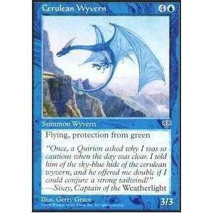    Magic the Gathering   Cerulean Wyvern   Mirage Toys & Games