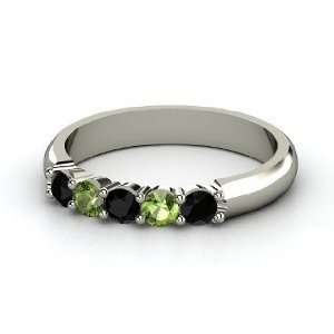  Quintessence Ring, Sterling Silver Ring with Black Onyx 