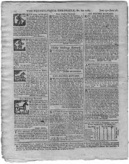   CHRONICLE AND UNIVERSAL ADVERTISER, June 26, 1769, NUMB. 128