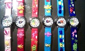  Cartoon Watch multi color choice for boys girls Christmas gift in UK