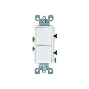  Leviton R62 5634 WS Duplex Switch