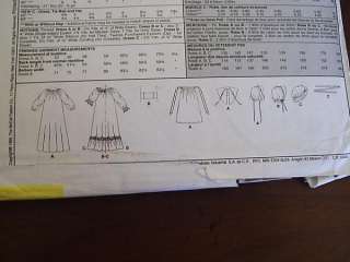 1700 1800 s era costumes girls 10 12 cut pattern pieces counted and 
