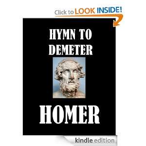Homeric Hymn To Demeter Homer  Kindle Store