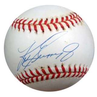 Ken Griffey Jr Autographed Signed AL Baseball PSA/DNA #P39368  