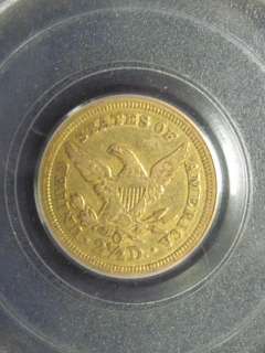1843 O Gold $2.50 Gold Liberty PCGS XF 45 Small Date  