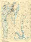 Tyngsboro Nashua Hudson NH MA topo map c. 1930  