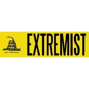  Sticker EXTREMIST (Gadsden Flag) 