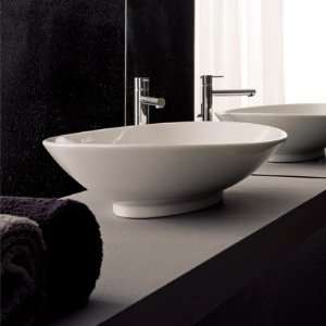   Supported Ceramic Washbasin Without Overflow 8045