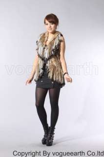 152 new real rabbit fur 3 color vest/coat/shawl/jacket  