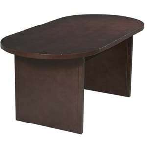  Cherry Finish 6’ Race Track Conference Table Health 