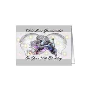  84th Birthday / With Love Grandmother Card Health 