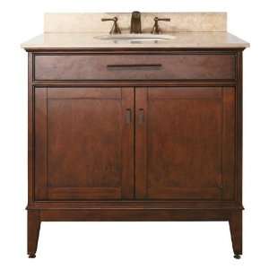    V48 TO Madison 48 Vanity Cabinet Only, Tobacco Furniture & Decor