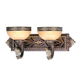Livex Lighting 8532 64 Seville Vanity Light in Palacial Bronze with 