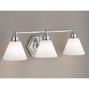 Norwell Lighting 8533 CH OP Chrome with Opal Glass Jenna Contemporary 