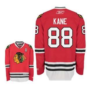  KANE 88 Chicago Blackhawks Reebok Premier Home NHL Hockey 