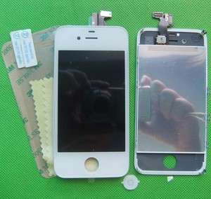 For iPhone 4S Assembly LCD Display Touch Screen Digitizer WHITE 