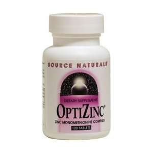 Optizinc zinc monomethionine complex dietary supplement tablets   120 