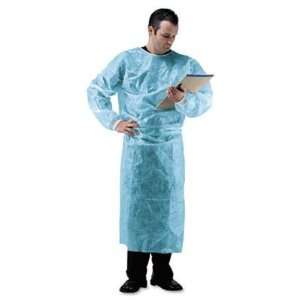 Isolation Gown with Elastic Wrists Color White Size Universal Qty 