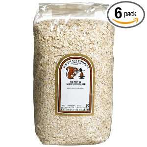 Bergin Nut Company Oatmeal Quick Cooking, 32 Ounce Bags (Pack of 6 
