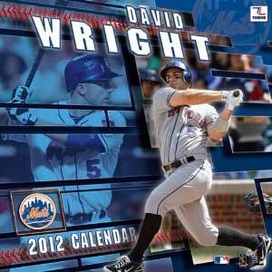  David Wright 2012 Wall Calendar 12 X 12