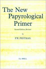 The new papyrological primer, (9004100199), P.W. Pestman, Textbooks 