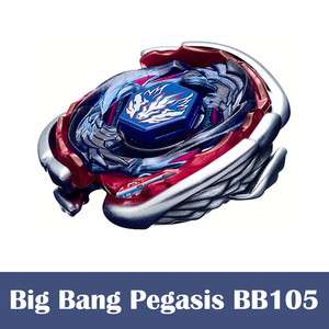 BeyBlade 4D Big Bang Pegasis Pegasus BB105 Metal Fusion Fight Masters 