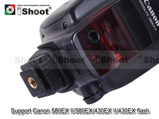    Hot Shoe Mount Adapter with 1/4” Thread for Canon speedlite  