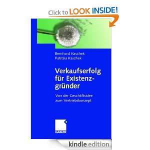 Von der Geschäftsidee zum Vertriebskonzept (German Edition) Bernhard 