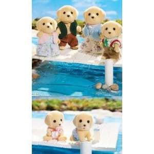 Calico Critters Yellow Labrador Dog Family Twin Sets  