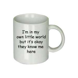  Im in My Own Little World but Its Okay Mug Everything 