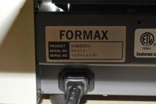 Formax Burster Model FD415 Cut Sheet Burster  