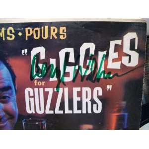  Williams, Beryl LP Signed Autograph Giggles For Guzzlers 