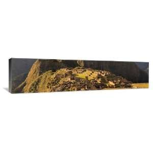 Macchu Picchu, Peru   Gallery Wrapped Canvas   Museum Quality  Size 