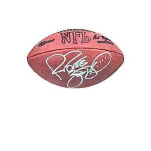  NFL Steelers Jerome Bettis Autographed Football Sports 
