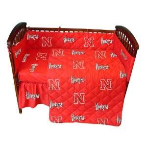  Nebraska (NU) Cornhuskers Baby Crib Comforter