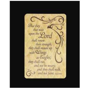   Bookmark Pocketcard but They That Wait Upon the Lord 