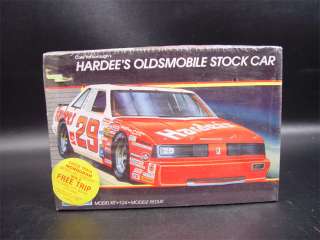 Sealed NASCAR Cale Yarboroughs Hardees Oldsmobile Car  