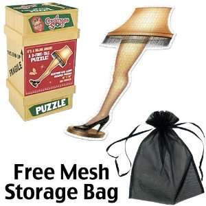  Chistmas Story Movie Leg Lamp Puzzle w/ Free Storage Bag 