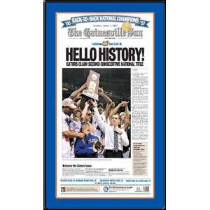   Sun 2007 Hello History Florida Gators Picture