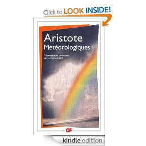 Météorologiques (GF) (French Edition) Aristote, Jocelyn Groisard 