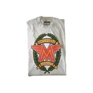  Metro Racing Vintage Youth T Shirts   Matchless Wreath 
