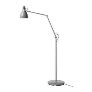  Ikea Arod Floor/Reading Lamp, Gray 