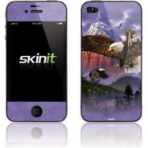  Skinit Bald Eagle Mountain Vinyl Skin for Apple iPhone 4 