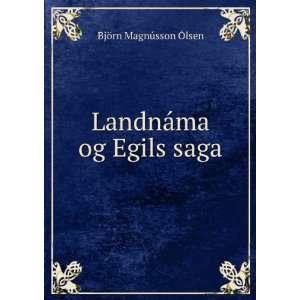    LandnÃ¡ma og Egils saga BjÃ¶rn MagnÃºsson Ãlsen Books