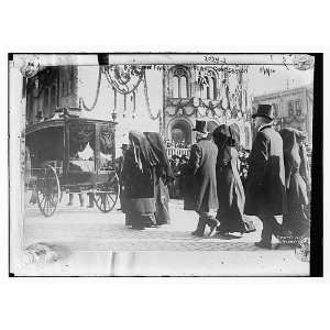  Bjornson family in funeral procession