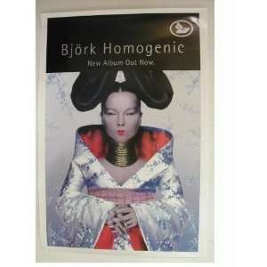  Bjork Poster Homogenic Sugar Cubes The 