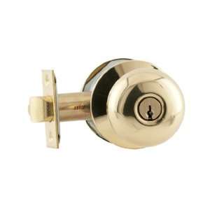  Schlage A40S 605 Bright Brass Plymouth Privacy Handle 
