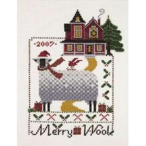  Merry Wool   Cross Stitch Pattern Arts, Crafts & Sewing
