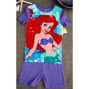 NEW ARIEL Disney THE LITTLE MERMAID girls Pajamas PJs size 4 short 