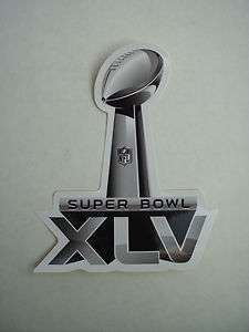 NFL 2011 Superbowl 45 XLV Decal Sticker  